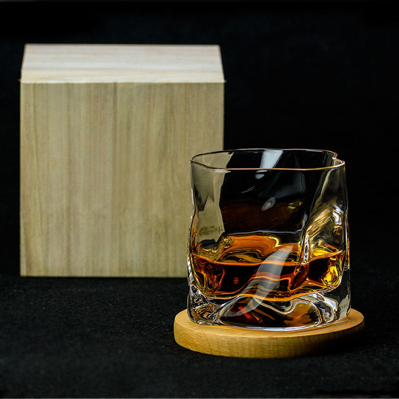 Chamvin Crumple Whiskey Glass