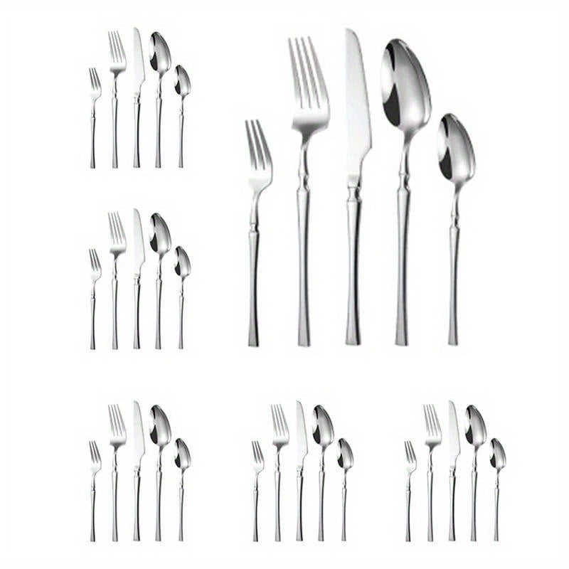 30-Piece Stainless Steel Cutlery Set