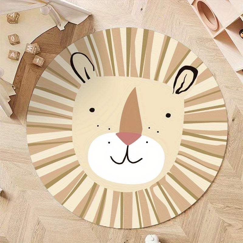 Cute Cartoon Animals Pattern Rug