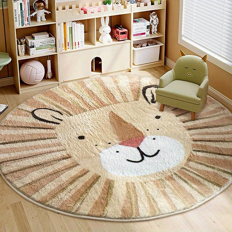 Cute Cartoon Animals Pattern Rug