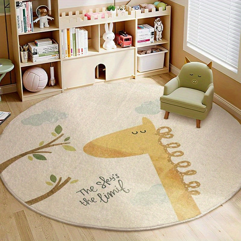 Cute Cartoon Animals Pattern Rug