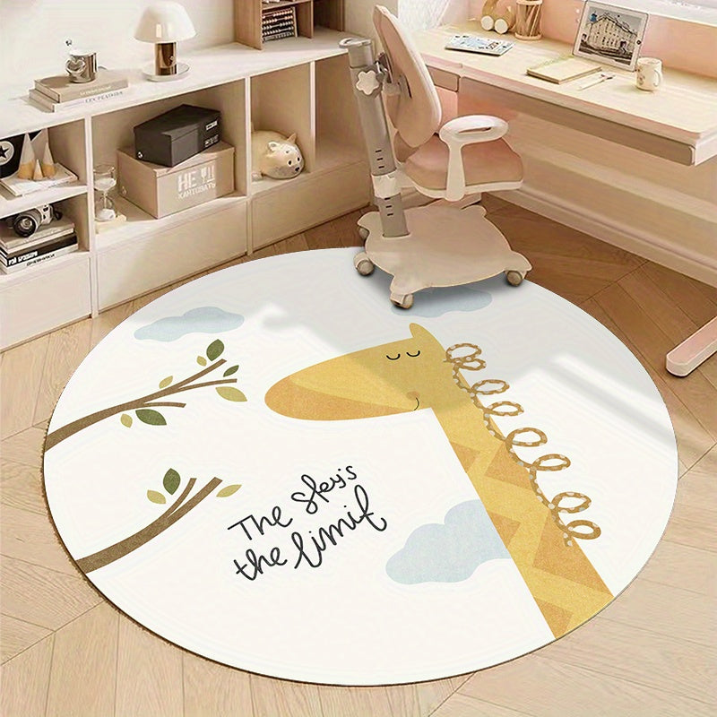 Cute Cartoon Animals Pattern Rug