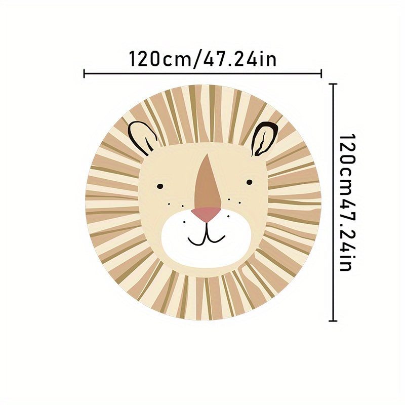 Cute Cartoon Animals Pattern Rug