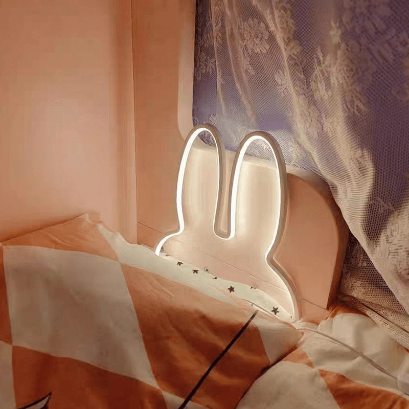 Dimmable Rabbit Bedside Lamp