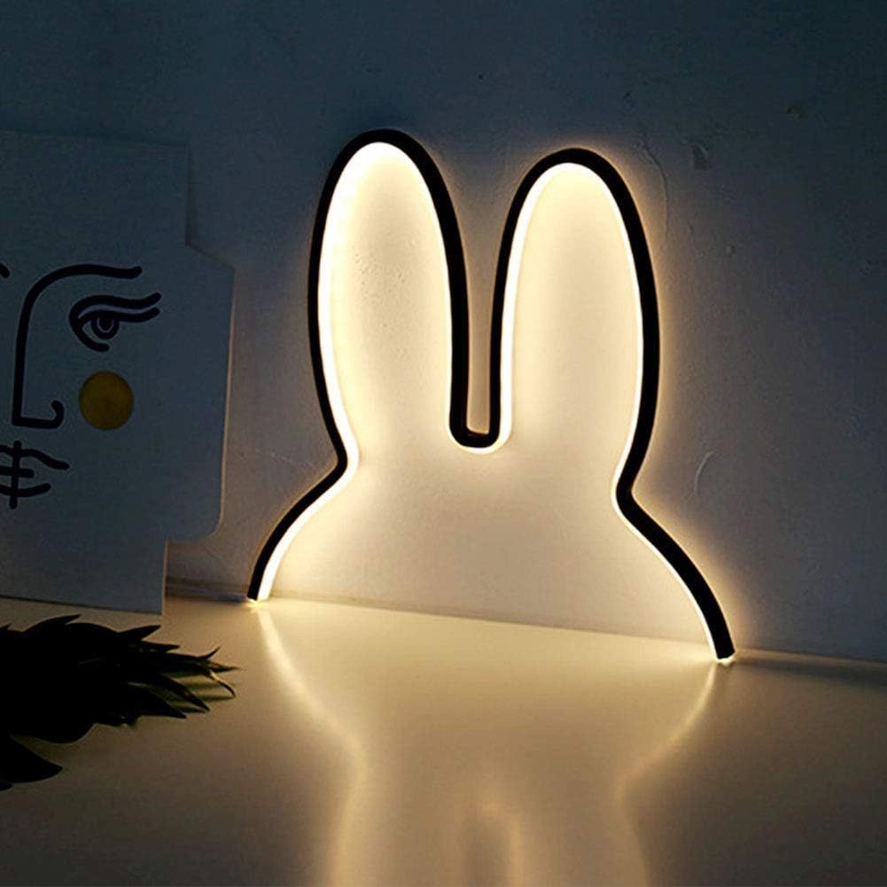 Dimmable Rabbit Bedside Lamp