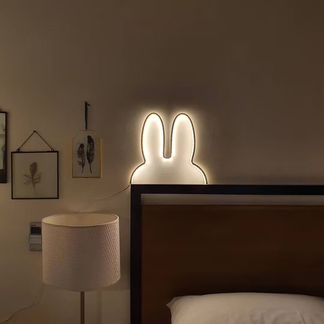 Dimmable Rabbit Bedside Lamp