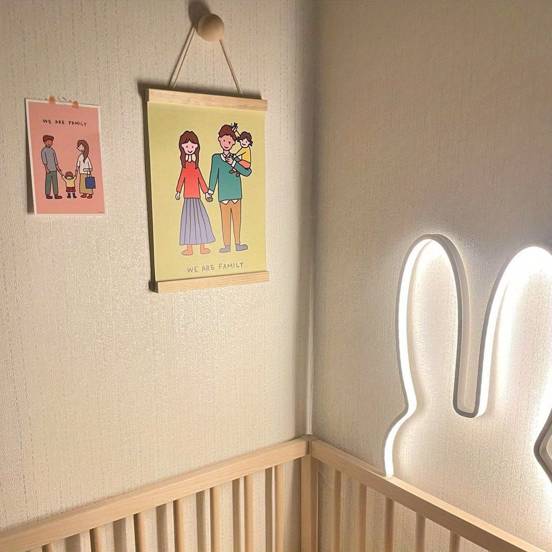 Dimmable Rabbit Bedside Lamp