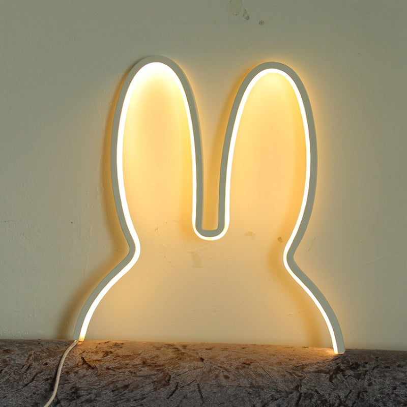 Dimmable Rabbit Bedside Lamp