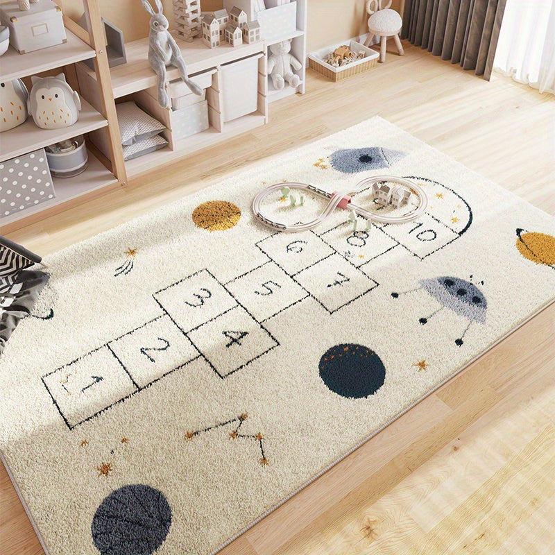 Hopscotch Design Area Rug