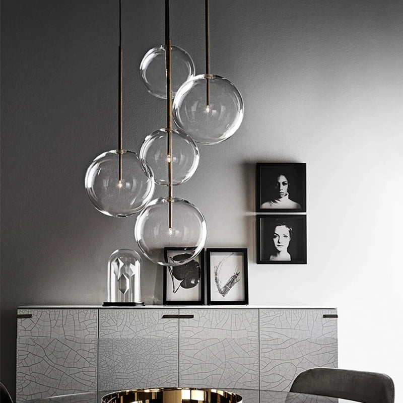 Bubble Glass Pendant Light