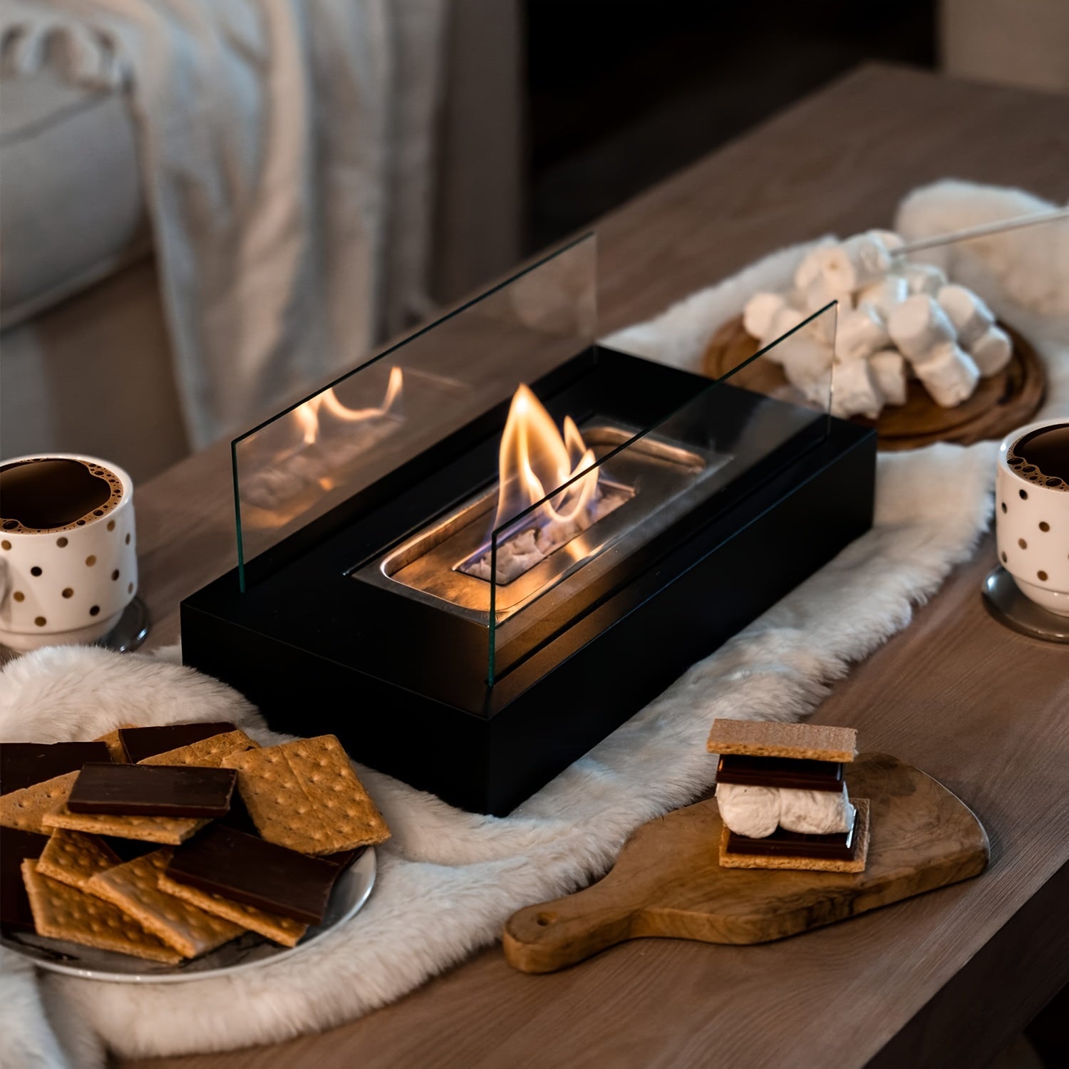 EmberGlow Portable Fireplace