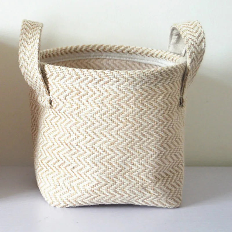 Boho Chic Woven Basket