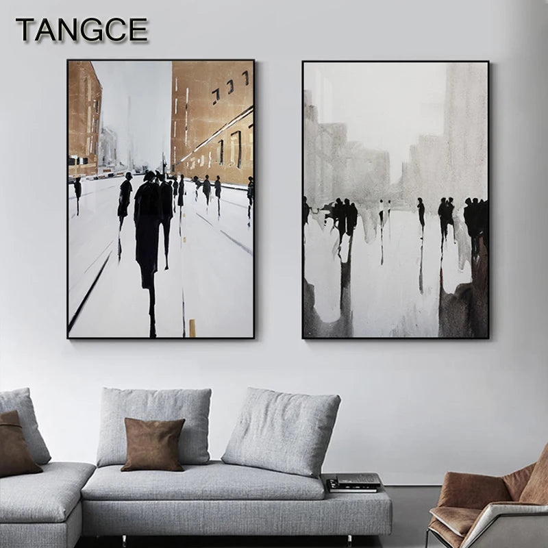 Urban Abstract Canvas Print