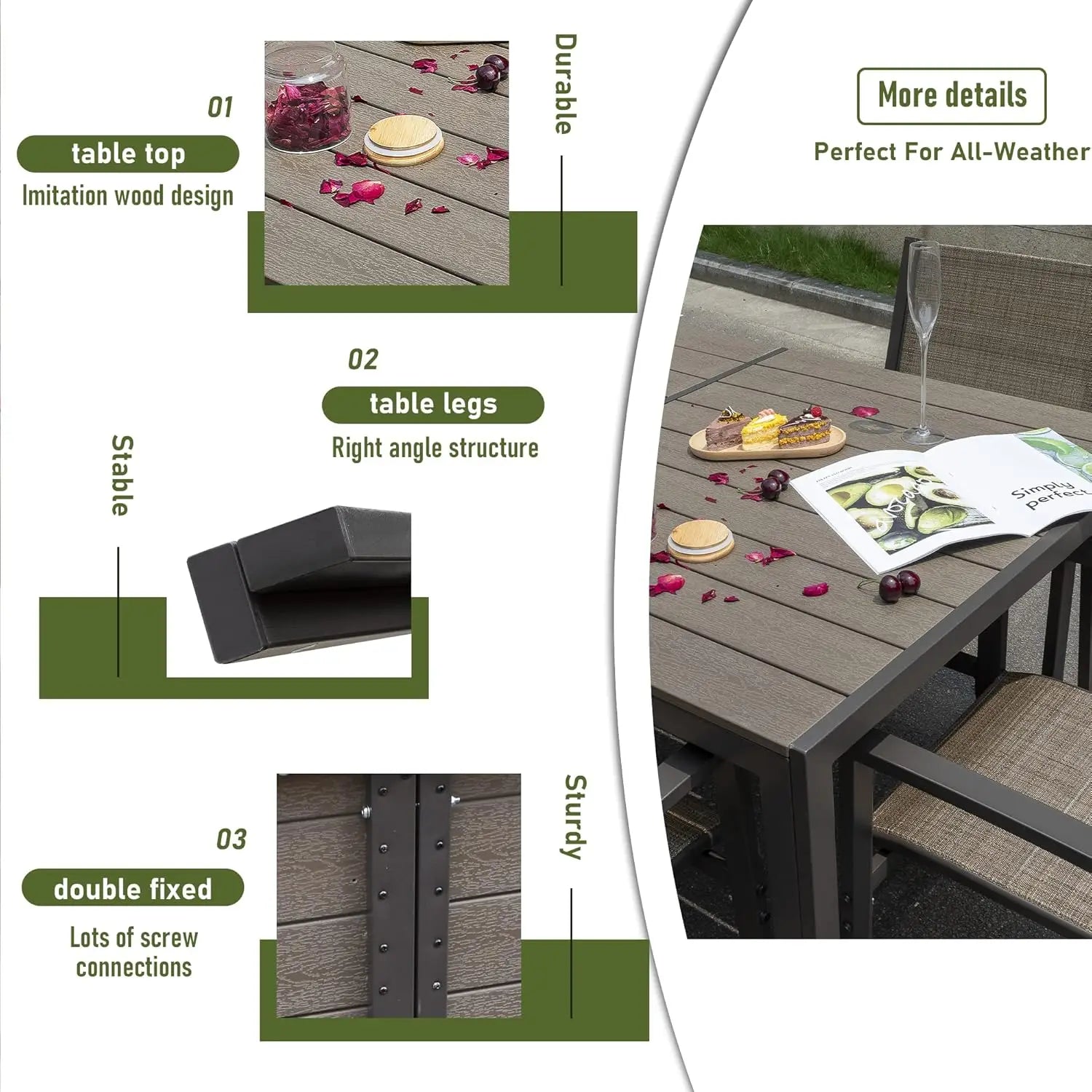 Classic Outdoor Dining Set