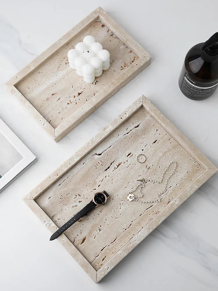 Luxurious Marble Organizer Tray