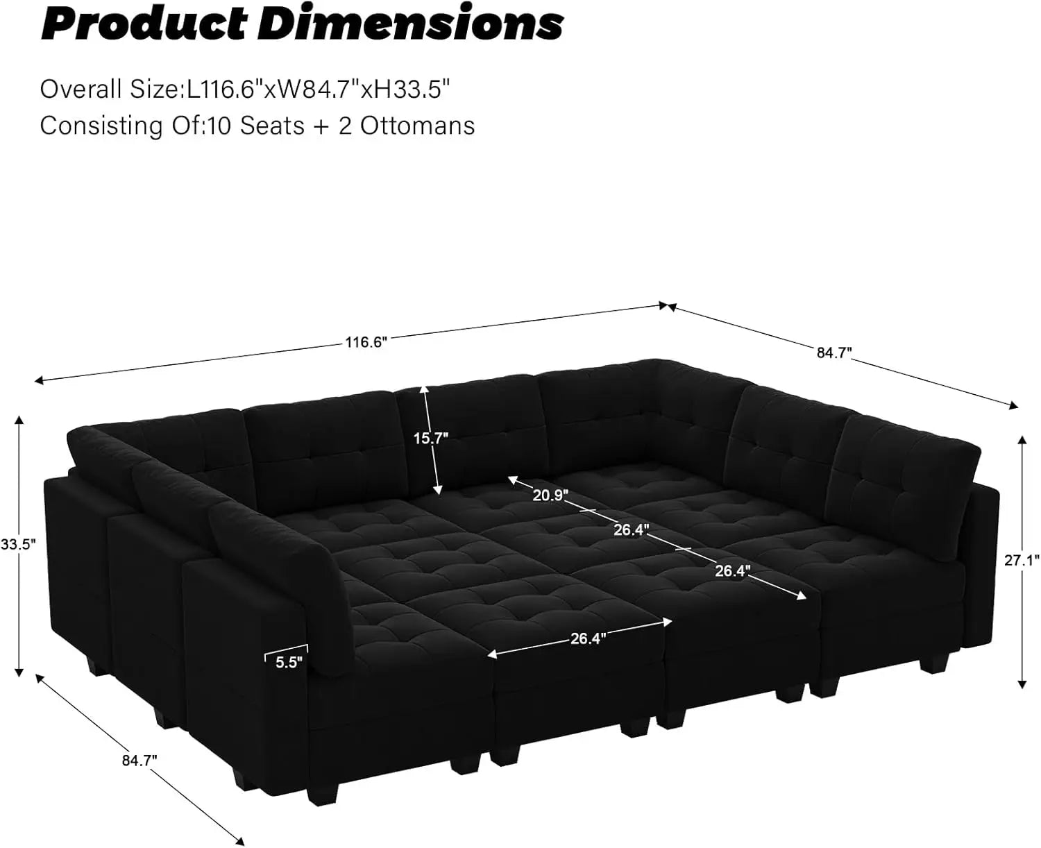 Regal Modular Sectional Sofa