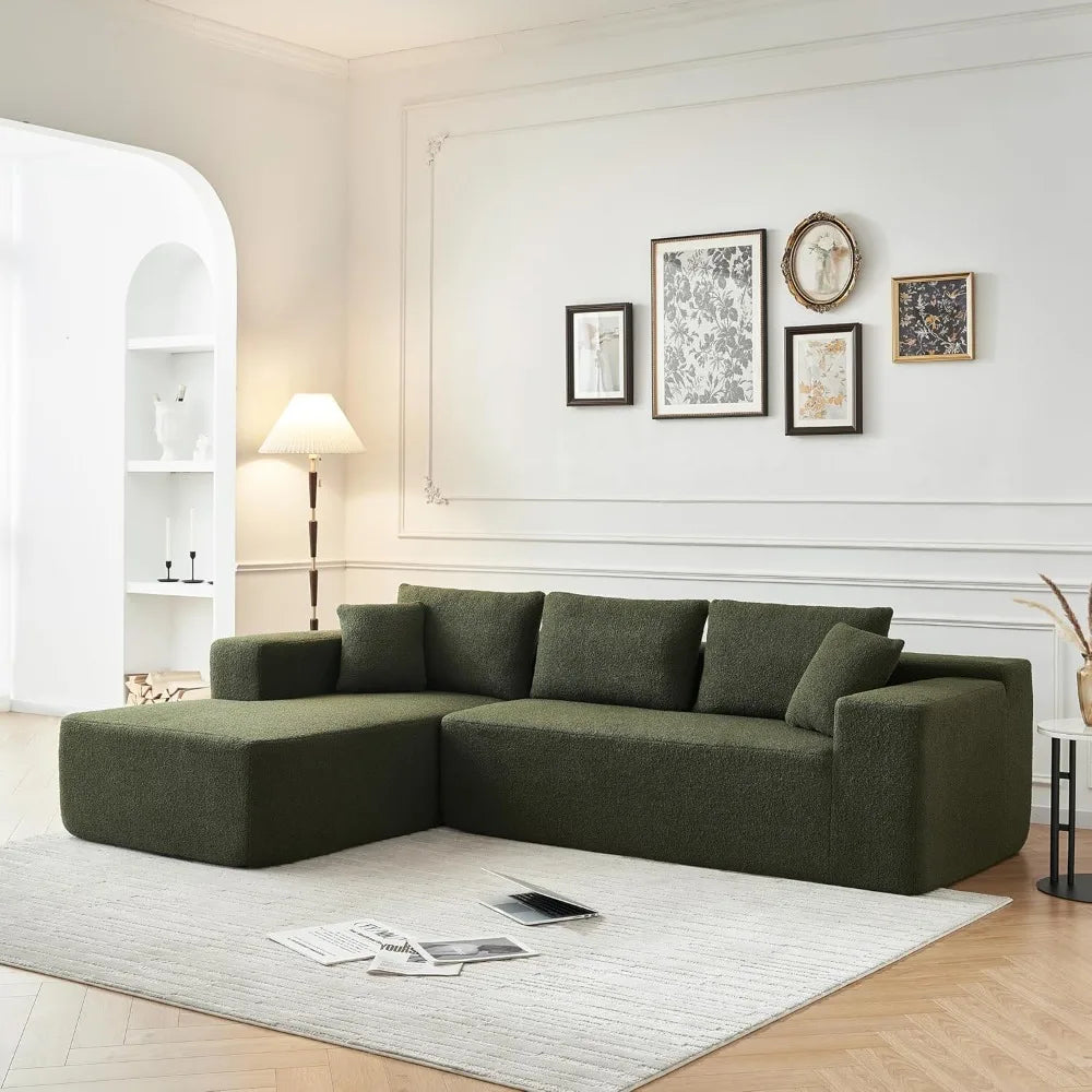 Royal Indulgence L-Shaped Sectional Sofa