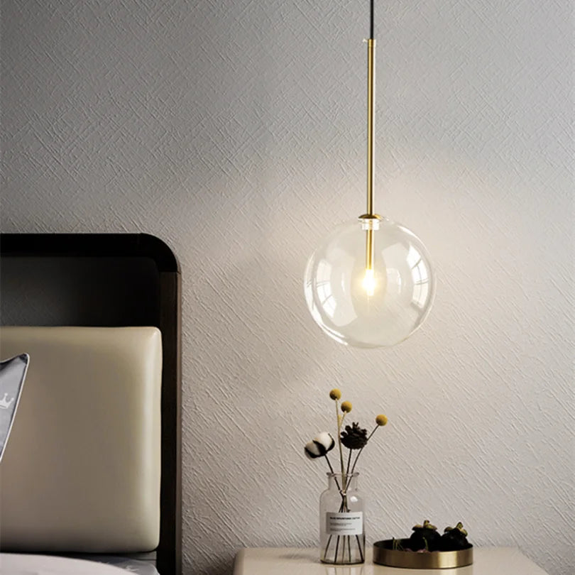 Bubble Glass Pendant Light