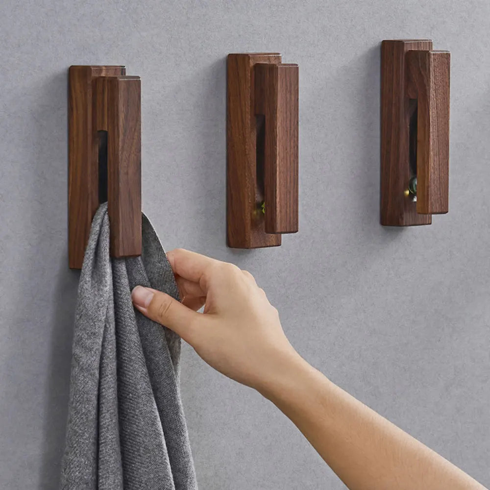 Modern Wooden Towel Hook