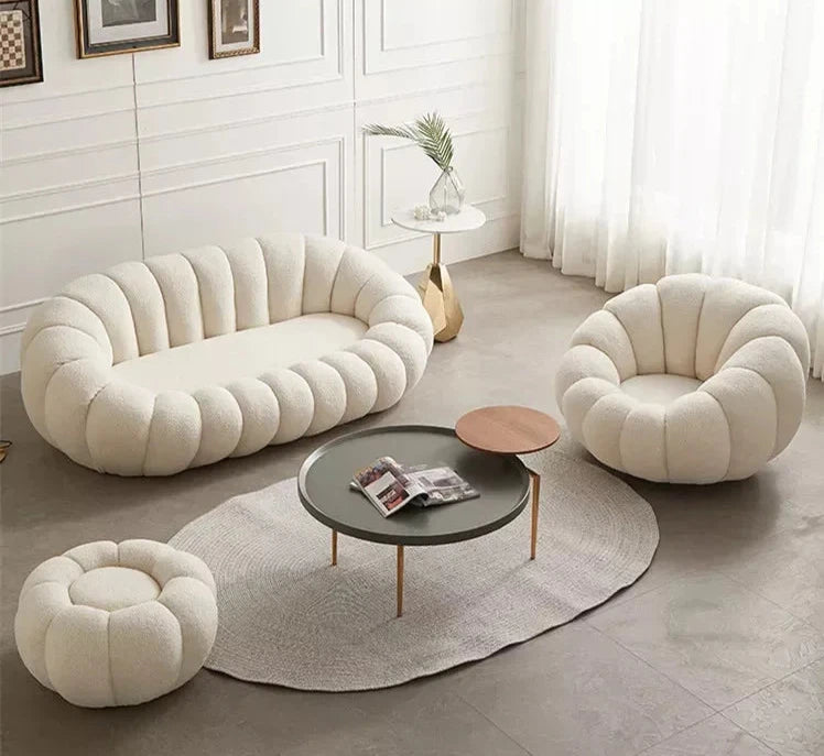 Cloud-Shaped Luxury Sofa Set