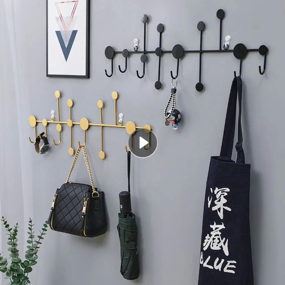 Elegant Wall-Mounted Coat Rack