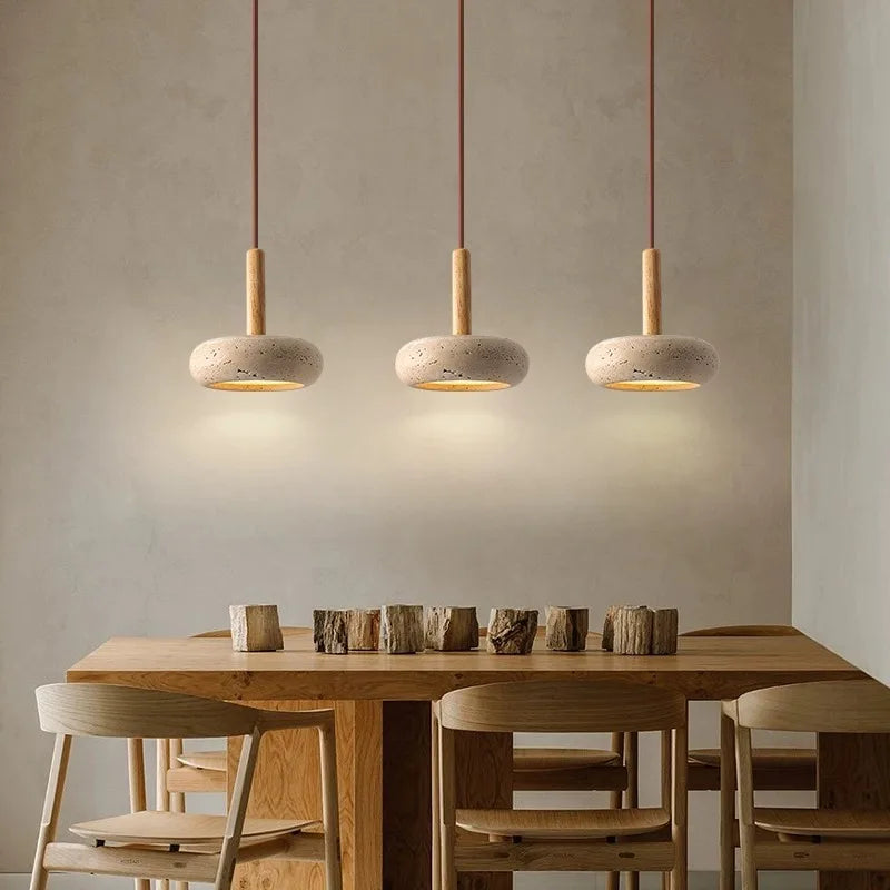 Serene Stone Pendant Light