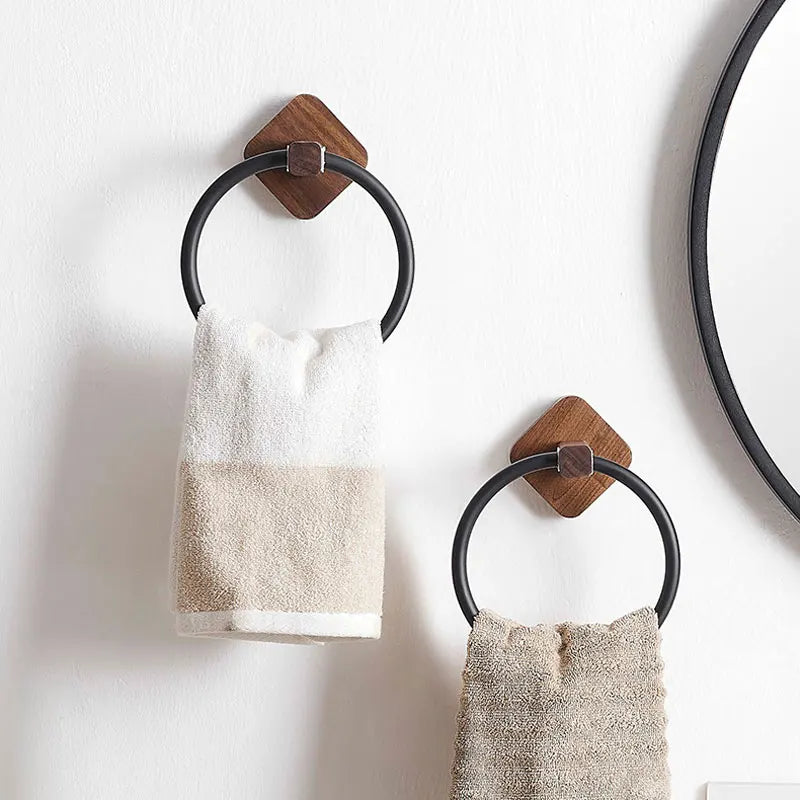 Wall-Mounted Towel Ring