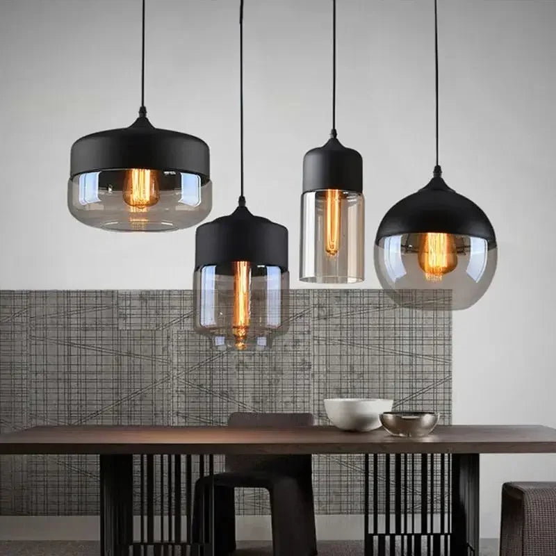 Sanoni Glass Pendant Light