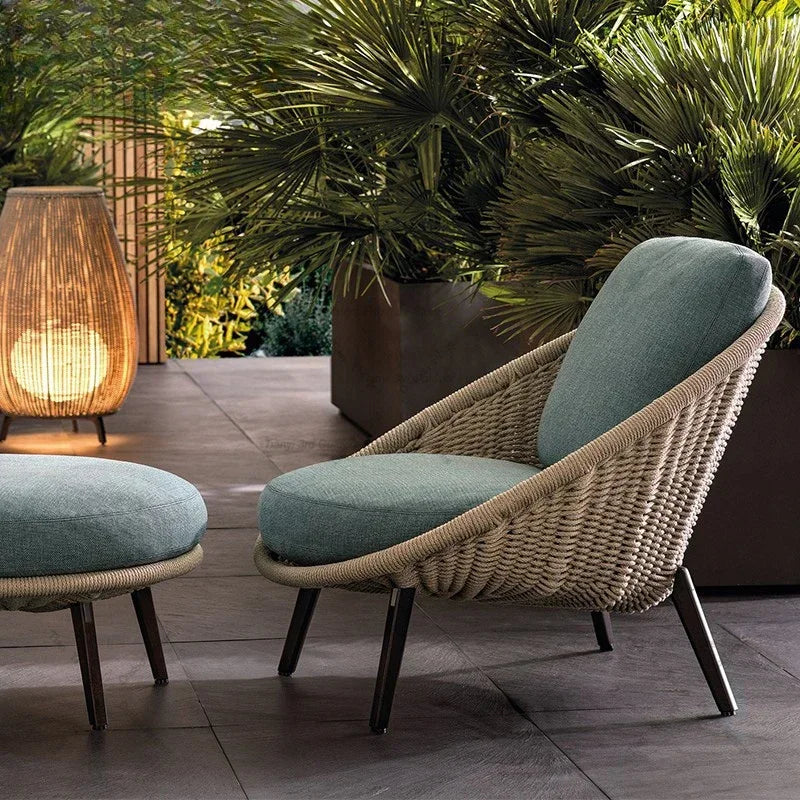 Nordic Rattan Outdoor Sofa