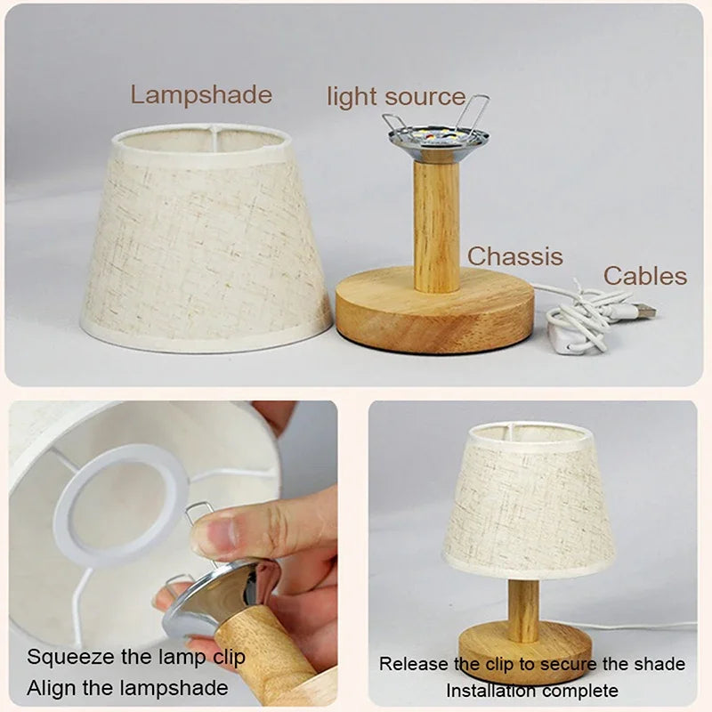 Yara Fabric Table Lamp