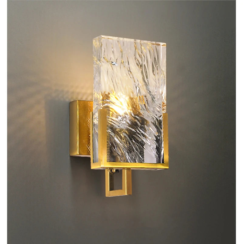 Luxe Crystal Sconce