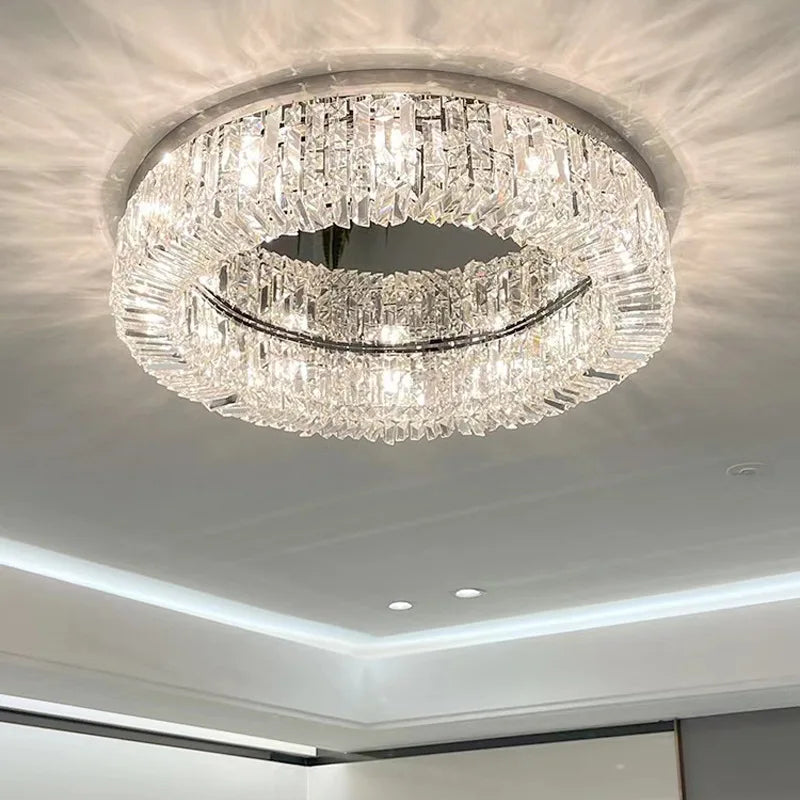 Ring Royalty Crystal Chandelier