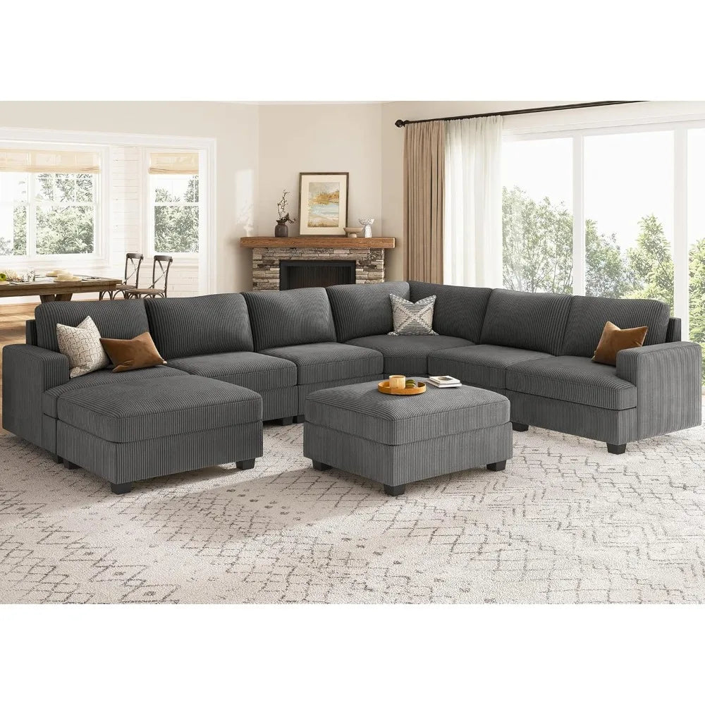 Morocco Sectional Sofa with Storage