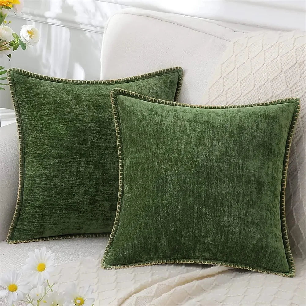 Olanly Chenille Cushion Cover