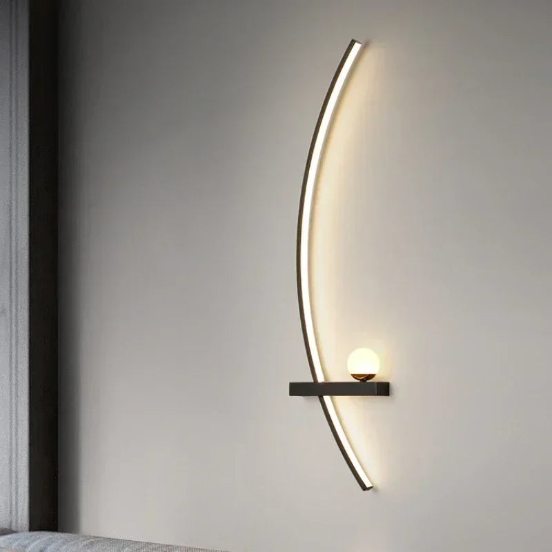 Striped Wall Sconce