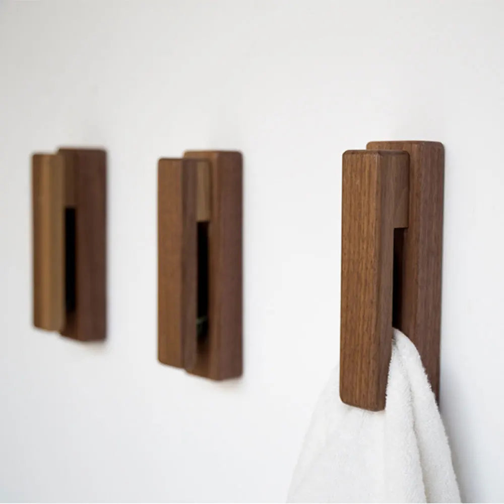 Modern Wooden Towel Hook