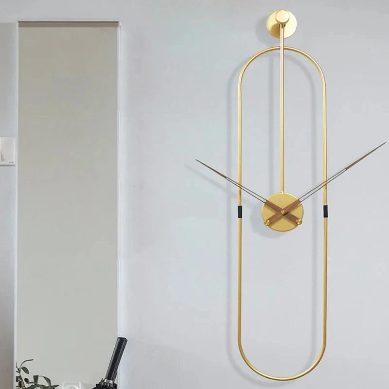 Modern Geometric Wall Clock