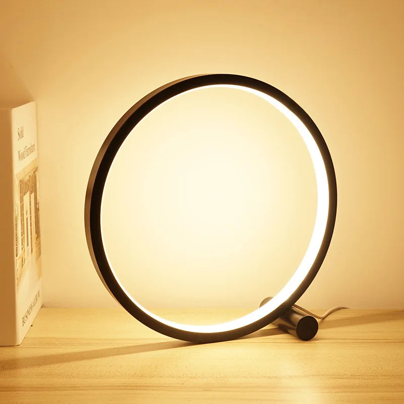 Circular Table Lamp