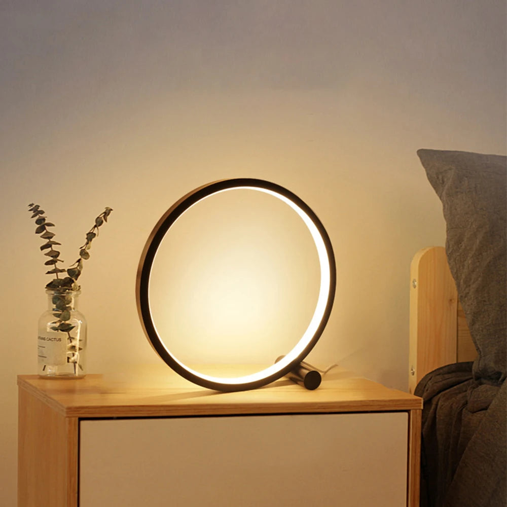 Circular Table Lamp