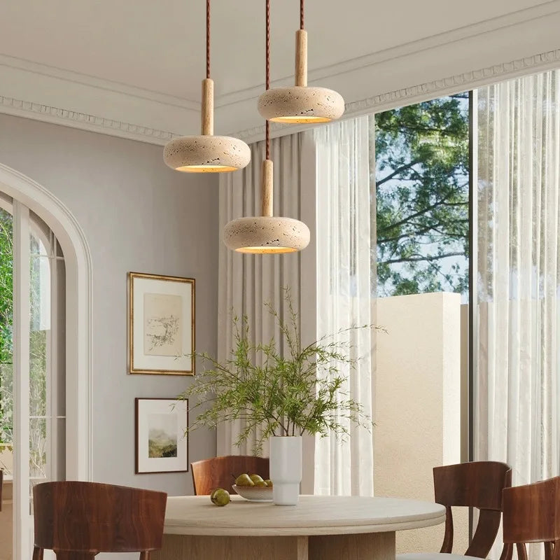 Serene Stone Pendant Light