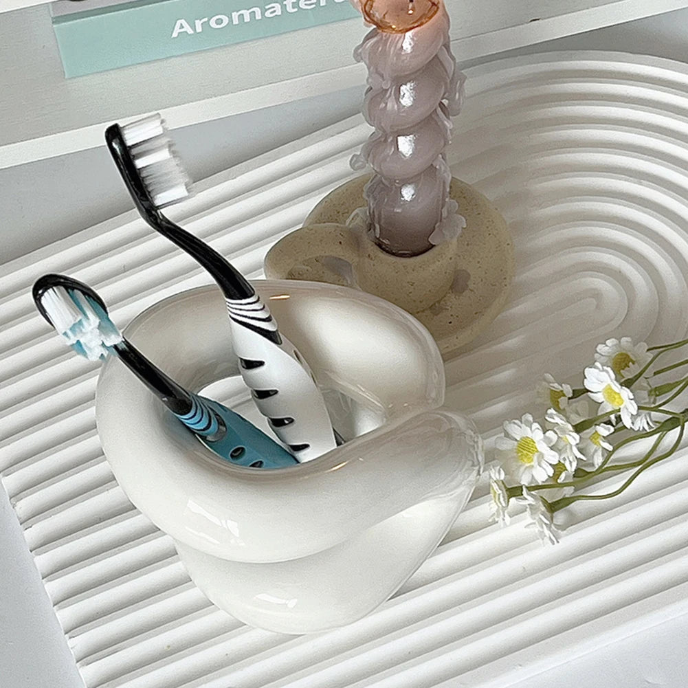 Knotted Serenity Ceramic Organizer