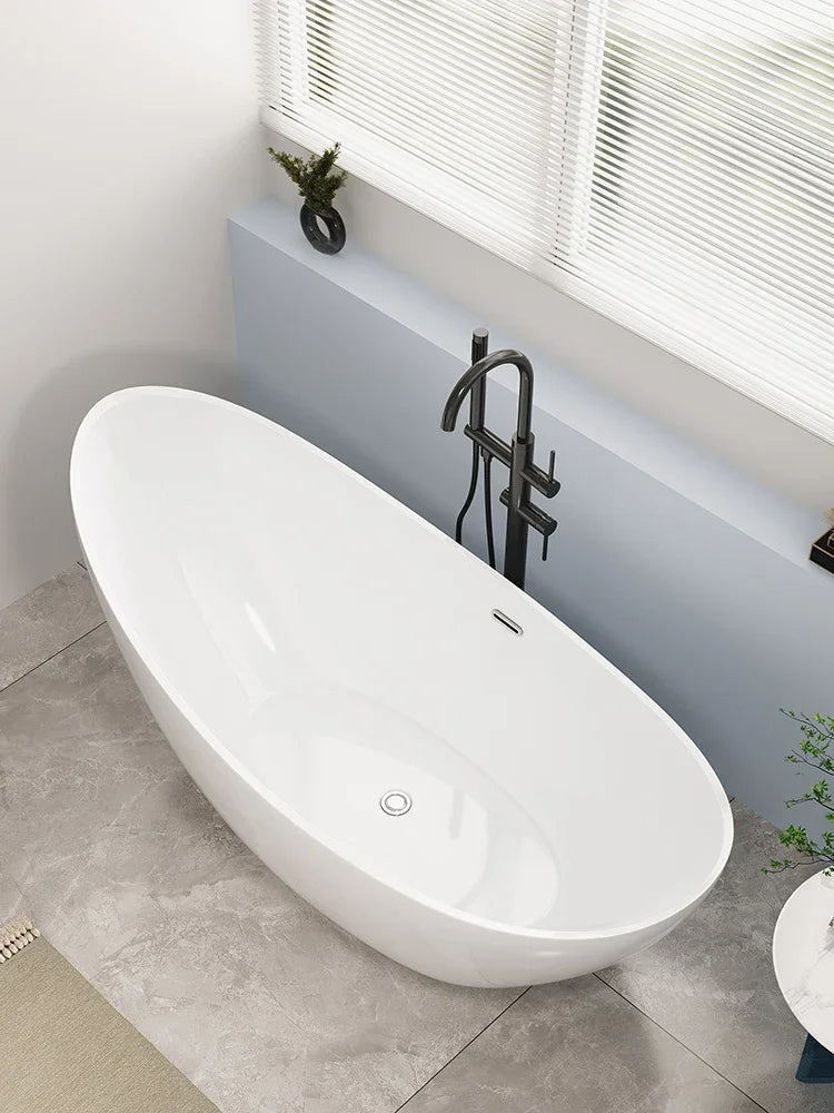 Nordic Style Freestanding Acrylic Bathtub