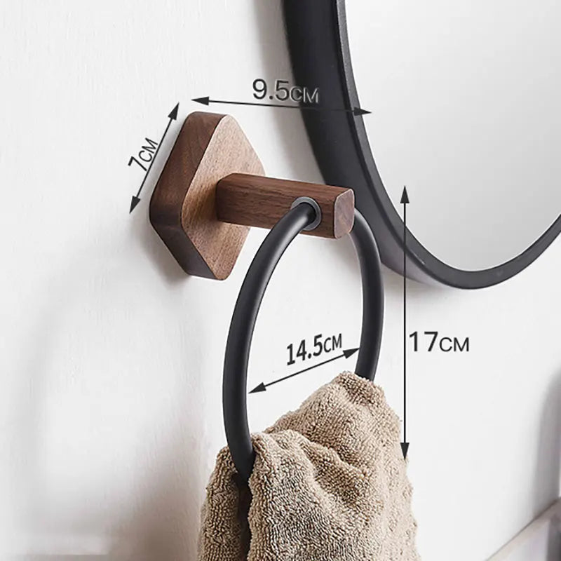 Wall-Mounted Towel Ring