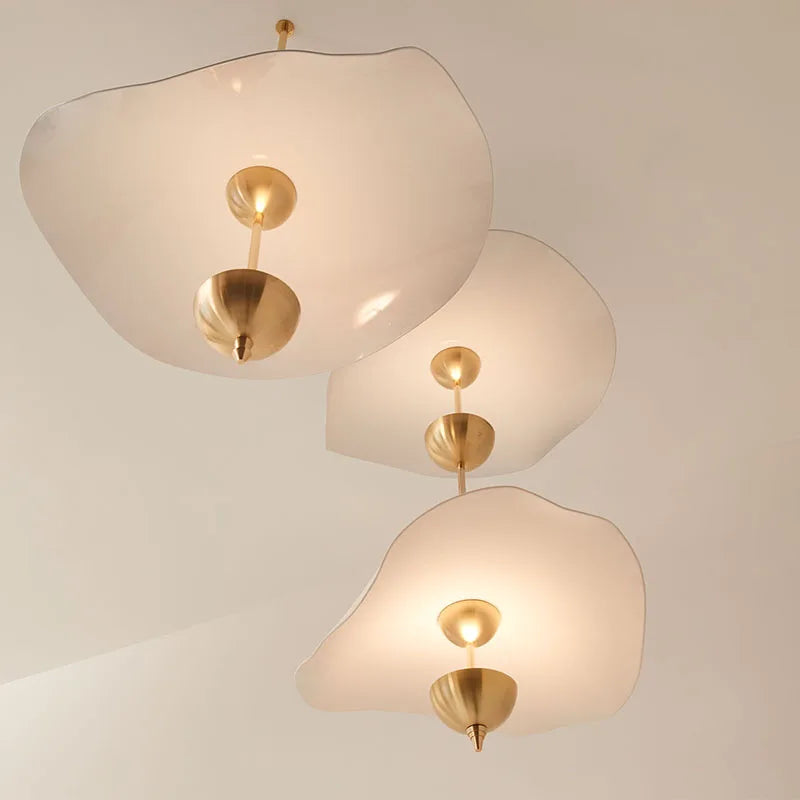 Art Lotus Leaf Pendant Lamp