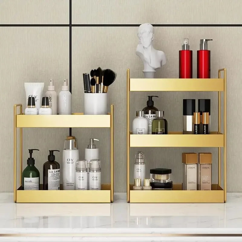 Versatile Double-Layer Storage Rack