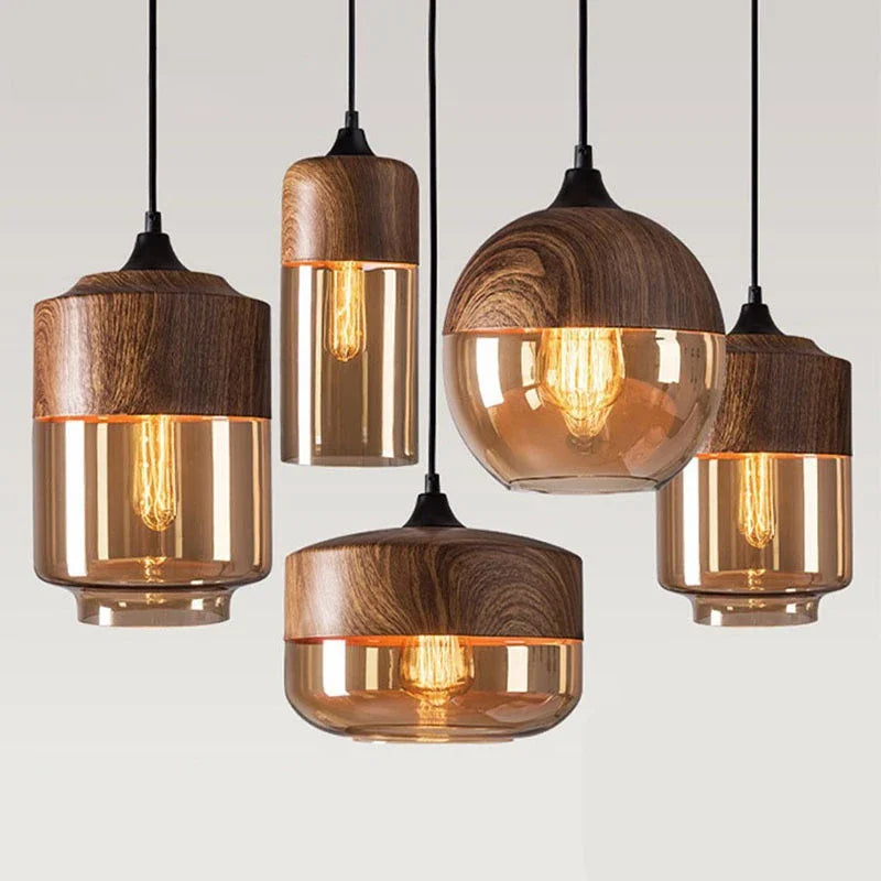 Sanoni Glass Pendant Light