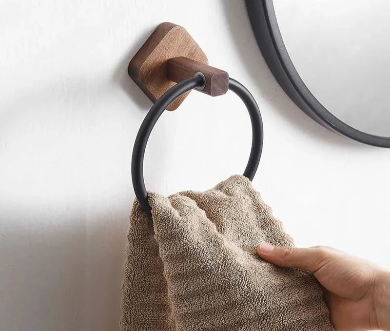 Wall-Mounted Towel Ring