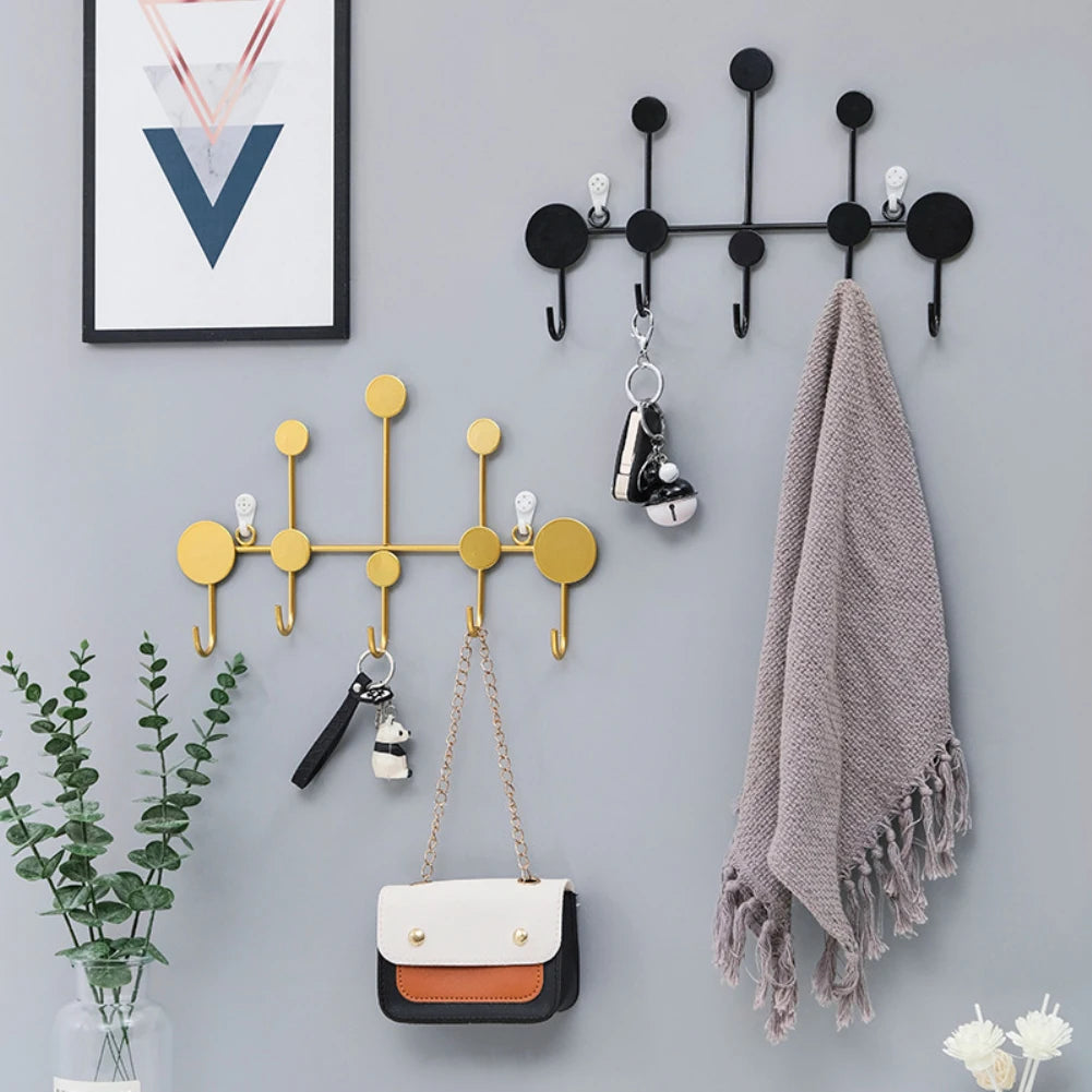 Elegant Wall-Mounted Coat Rack