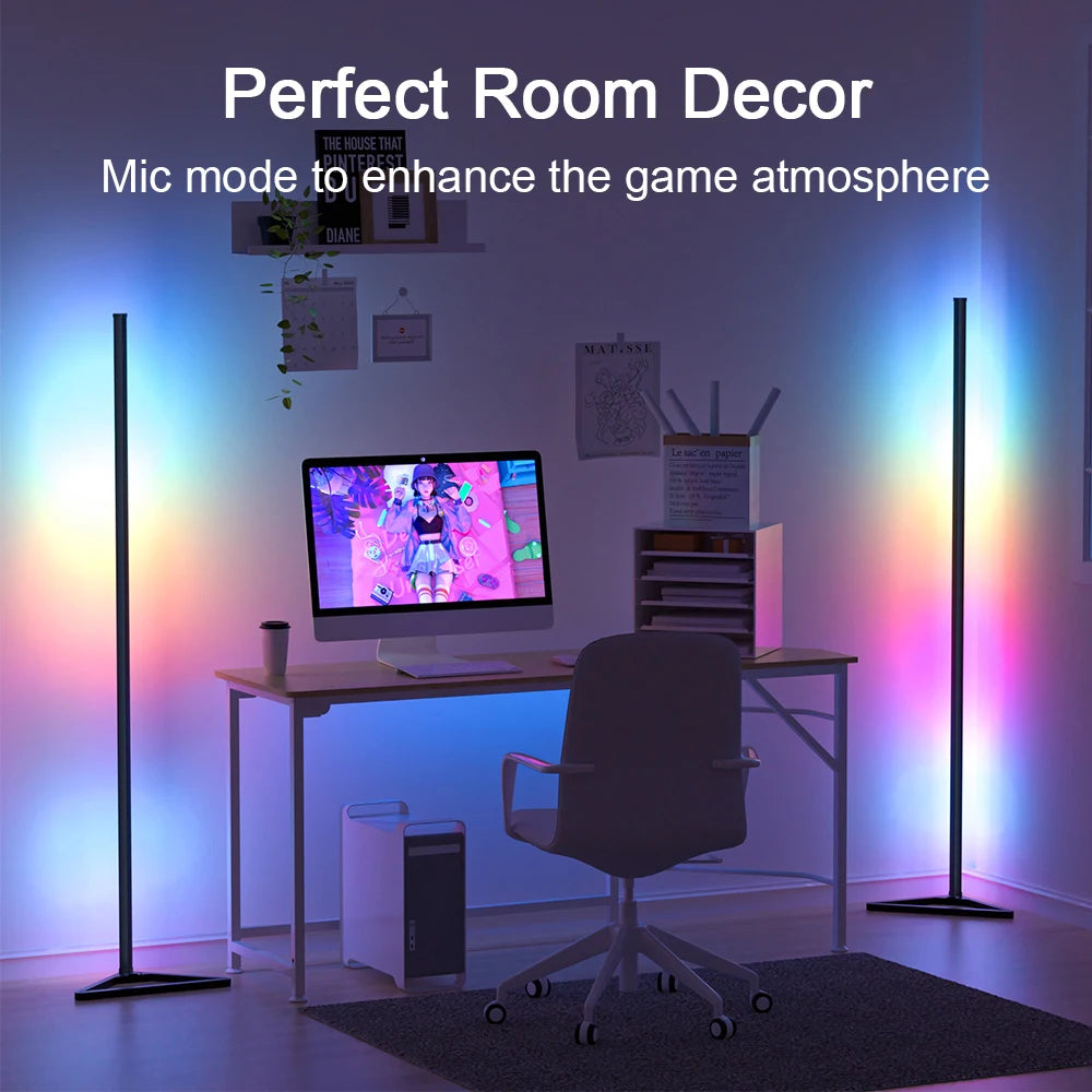 Aurora Glow Floor Lamp