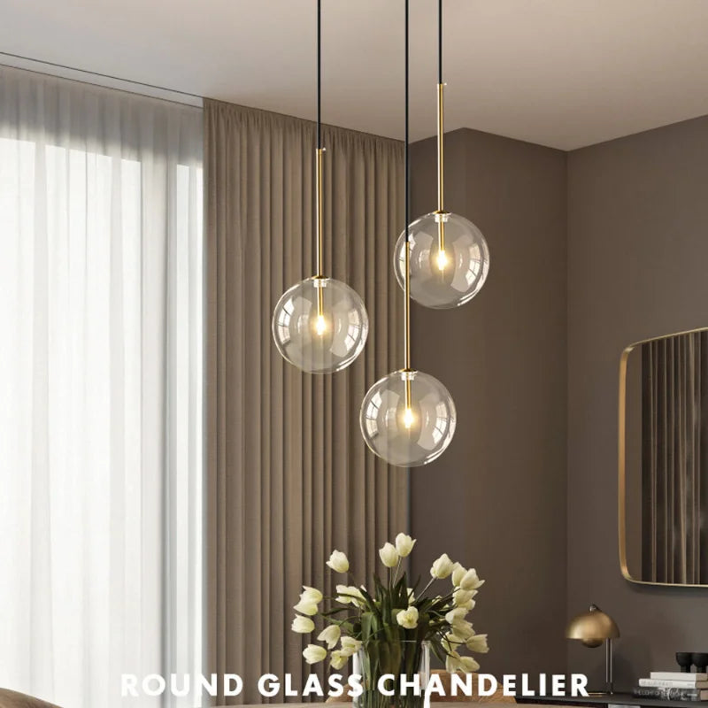 Bubble Glass Pendant Light